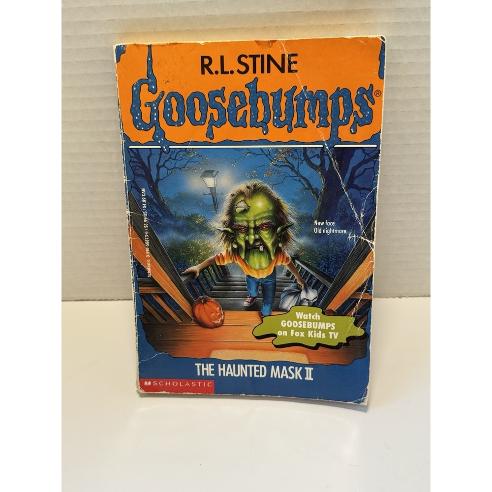 TRUE 1st Print Goosebumps, #36 The Haunted Mask II R. L. Stine Good Condition